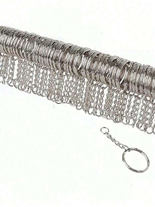 Metal Blank Keyring Keychain Split Rings Keyfob Key Rings Lobster Clasp Key Pendant Chains Keychains Climbing Buckles Carabiner Halloween Accessories Teachers Day Christmas Gift Bag Charms Car Friend Sister Gift Ideas