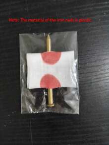 Fake Nail Through Finger Prank Toy, New Magical Trick Toy For Friends, Halloween Scary Joke Gag Toy - White - View 9