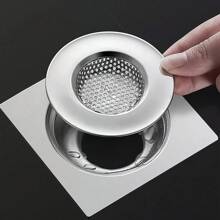 77mm Spülbeckeneinsatz - Küchenspüle Filter, Edelstahl Ablaufkorb, kleine & große Größe, geeignet für Spüle, Waschbecken, Abfluss