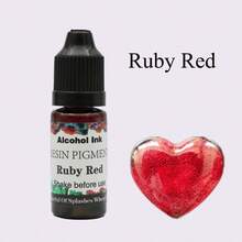 24 色 10ml 高浓度酒精基墨水，浓缩环氧树脂涂料彩色染料，非常适合树脂培养皿、杯垫、绘画、玻璃杯制作 - Alcohol Ink - 查看 16