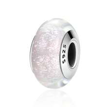 WOSTU WOSTU 1 buc 925 Sterling Silver Pearl Pearl Pearl Pearl Pearl Charms pentru brățară DIY bijuterii fine accesorii