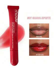 1 pieza Leoyol Lápiz labial hidratante transparente con aceite hidratante para labios