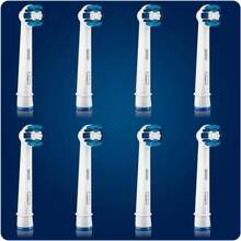 Precision Clean Toothbrush Heads Pack Of 10 - Blue and White - View 2