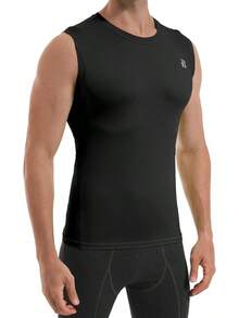 GYHSRunhit Sleeveless Compression Shirt Men Top Athletic Muscle Shirts Men - Grey - View 8