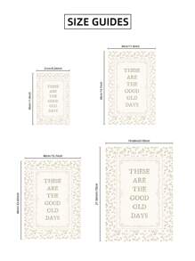 1 件无框“这些都是美好的旧时光”墙壁艺术鼠尾草绿色花卉海报，带有复古 Cottagecore 引文，植物印花，适合卧室/宿舍/客厅装饰，完美的礼物和派对装饰（房间装饰、时髦海报、返校、墙壁印刷品）