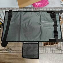 1 Set Almohadilla de extensión para asiento de avión para niños, pedal de pie portátil para viajes, reposapiés/reposapies ajustable para niños, ideal para vuelos largos y viajes familiares - Gris - Ver 8