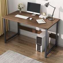 Computer Desk Laptop Pc Study Table Home Office Desk Furniture Workstation Table - Brown - View 1