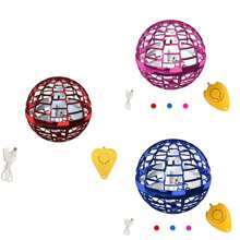 1pc Intelligent Induction Levitating Gyro/Glowing Spinning Top Flying Ball/UFO Intelligent Induction Gyro/Magic Flying Ball/Levitating Glowing Magic Toy, Gift For Birthday/Holiday, 5 Minutes Continuous Use