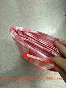 1 Piece Outdoor Picnic Mat, Portable Camping Mat, Beach Moisture-Proof Mat, Tent Ground Mat, Waterproof Lawn Mat, Travel Blanket For Indoor And Outdoor Family Games(Pay Attention To The Picture Description) - Red - View 5