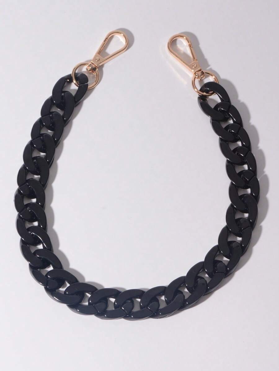 Bag Chain Pendant, Bag Strap Extension Chain - Black - View 1