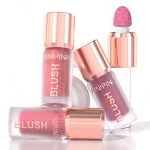 AINIPINK 1 件装液体腮红 - 轻盈优质，可叠加自然红晕，带有浆果色调，质地柔滑，适合脸颊和眼周，持久闪亮效果 - 非常适合情人节和母亲节的礼物 - 彩色 - 查看 12