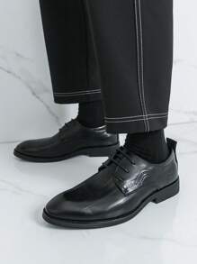 男士时尚一脚蹬乐福鞋，英伦风格商务休闲日常步行鞋，大码