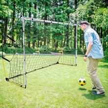 8ft X 5ft Up Football Goals PORTABLE TRAINING Garden Goals With Bag - Variant1 - View 1