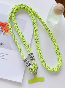 قطعة واحدة سيور هاتف محمول مضفر يدويًا من 3 خيوط