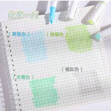 4 piezas Bolígrafos resaltadores con brillo - Marcadores de punta fina en colores pastel, aptos para dibujar, scrapbooking y útiles escolares, artículos de papelería Kawaii esenciales - Colores pastel - Excelente para estudiantes y amantes del arte - Regalo perfecto para volver a la escuela y personas creativas