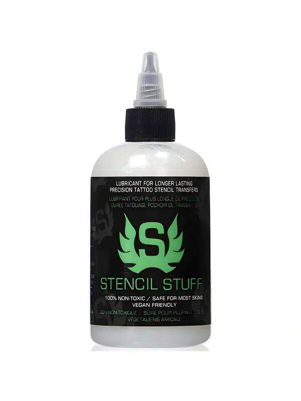 250ml/8oz Loción para transferencia de tatuajes, crema profesional de alta calidad para transferencia de tatuajes que produce plantillas de tatuaje claras, limpias y nítidas, suministros de tatuaje, herramientas de tatuaje