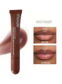 1 pieza Leoyol Lápiz labial hidratante transparente con aceite hidratante para labios