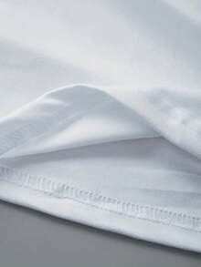 Men's Funny Cat Shouting Graphic T-Shirt - Viral Cartoon Print Retro Style Round Neck Short Sleeve Tee, Breathable Summer Casual Top For Daily Wear & Gifts, Cat Tshirt, Gift Idea Shirt, Comfortable Fit Shirt - 白色 - 查看 5