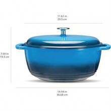 Camping Pots, Pans & Griddles - Blue - View 4