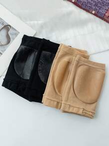 2 双防裂足跟保护袜 – 足跟护理袜，用于抚平、滋润足跟并防止足跟开裂痕迹 - 杏色 - 查看 6