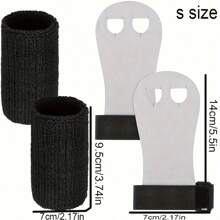 Gymnastics Wrist Wraps Set, Wrist Sweatband And Palm Protection Straps, Wrist Support Sports Accessories, Suitable For Workout, Breathable Moisture-Wicking Sports Wristband, Suitable For Men And Women, Applicable To Tennis, Soccer, Basketball, Running And Other Sports, Elastic Fit, Suitable For Various Activities, Multi-Functional Wrist Support, Fashionable And Practical, Anti-Sweat Wristband, Gym Wrist Gymnastics Wrist Wraps Set