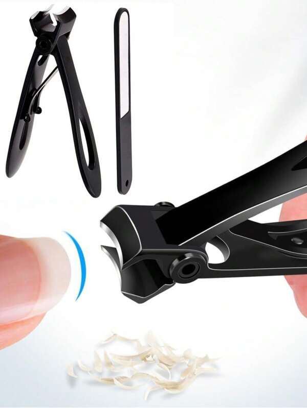 Extra Wide Opening Heavy-Duty Toenail Scissors Set, Thick Toenail Clippers For Seniors, Super Sharp Stainless Steel Adult Nail Clippers For Men, Women