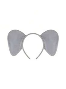 Ensemble de serre-tête oreilles d'éléphant et éléphant volant, design animal unique, accessoires de mode pour représentation sur scène, fête, Halloween mignon et élégant