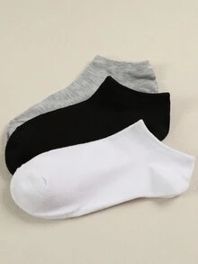 20 Pairs Of Men's/Women's Boat Socks, PlainColor, Anti Odor, Summer Ankle Socks, Casuaand Breathable Low Waisted Socks