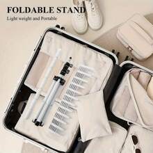 Hair Extension Holder Display Stand For Braiding - Adjustable Height Plastic Rack With 144 Pegs, Unscented Hair Divider Organizer For Salon Use(White/Pink)