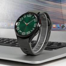 1 dây đeo silicon tương thích với Samsung Galaxy Watch 7 6 5 4 Classic 5 Pro 44mm 40mm 43mm 46mm 45mm Vòng đeo tay Galaxy Watch6 Dây đeo Watch4 - Đồng hồ Samsung7/6/5/4 - Xem 17
