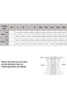 1pc Women's Elegant Contrast Color Ruffle Hem Bustier Waist Belt - Baby Pink - View 3