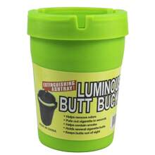 1PC Car Household Ashtray Plastic PVC Glow In The Dark Daily Use Gift - Multicolor - View 13