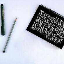 1PC Spiral Notebook - Professional Thick Paper Journal With No-Bleed Lined Pages & Inner Pocket | Premium Writing Notebook For Office Professionals, College Students & Business Meetings