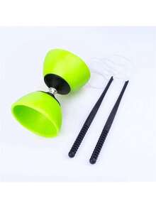 High Performance Smooth Spinning Chinese Diabolo, EVA Outdoor Fitness Cycling Training Entertainment Toy, Essential Back To School Sports Gear, Perfect Gift For Juggling Artists, Outdoor Activity Toy Diabolo Juggling Set, Smooth Spinning Toy For Back To School Sports Equipment, High Performance Diabolo Prop For Juggling Artists Performance, Outdoor Entertainment Toy Black & Blue Diabolo Set