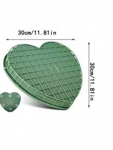 1 件圆柱形花艺泡沫/长方形花艺泡沫/半球形花艺泡沫/新娘捧花架/长方形花艺泡沫（带挂盒）/方形花艺泡沫（带五爪吸盘）/心形吸盘花艺泡沫/小圆盘（带花艺泡沫）/小圆碗（带网）/环形花艺泡沫，DIY 花艺包装材料及配件，吸水性强的强化花艺泡沫，家居工艺品用圆盘，人造植物花束布置，新娘捧花，婚车装饰，庭院和花园装饰，DIY 花艺布置 - 花泥多色 - 查看 7