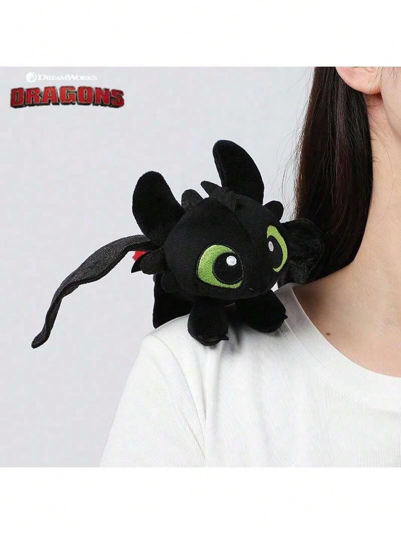 Universal Pictures 官方授权无牙仔磁性毛绒肩饰玩偶，可爱磁性毛绒玩偶，可站立，圣诞节生日礼物，送给家人和朋友 - 無牙仔 - 查看 1