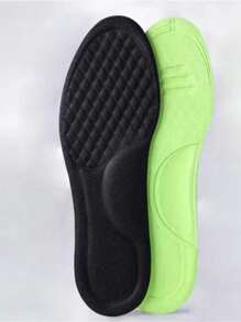 2 piezas de plantillas deportivas no cansadas para estar de pie por mucho tiempo, que absorben el sudor, transpirables, desodorizantes, con suela suave amortiguadora y masaje cómodo, para hombres y mujeres