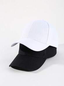 3pcs Fashion Men Solid Baseball Cap Casual - Multicolor - View 3