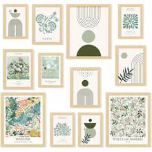 ¡RecomendadoDecoración Colorida Maximalista - 97 Piezas de Arte Ecléctico para Pared del Hogar, Recámara - Impresiones Artísticas Famosas¡Top de Temporada - Número de ángel - Ver 3