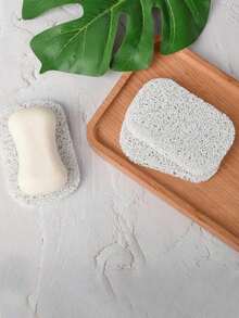 3PCS Soap Pads, Non-Slip Self Draining Soap Bar Holder Pads,Soap Savers For Bar, For Shower Bathroom Travel Kitchen Sink Hotel Cleaning Supplies, Soap Bar Saver Dish Soap Lift,Non-Slip Durable, 1PC - Multicolor - View 3