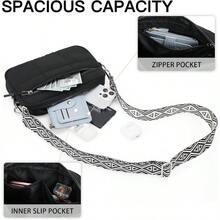 Crossbody Bags For Women Cross Body Purse With Guitar Strap Lightweight Puffer Shoulder Bag For Travel - 水綠色 - 查看 2