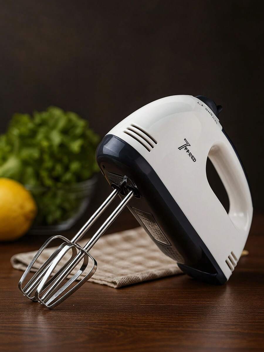 Mezclador eléctrico de la cocina de Blender batidor de huevo Crema mezclador 7-velocidad de la mano 180W