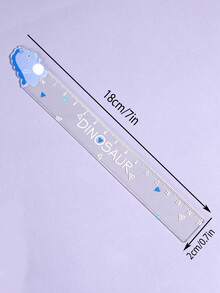 1pc Dinosaur Design Random Ruler,Rulers - Multicolor - View 14