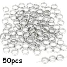 50 件 12 毫米圆形珠帽、CCB 珠框，用于 DIY 珠宝制作、项链、手链、耳环、吊坠连接器，带隔珠，用于珠宝制作配件 - 圓形 - 查看 14