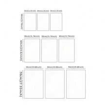 3 件伊斯兰 Bismillah 帆布墙画 - 现代灰色花卉图案配阿拉伯书法，无框，适合客厅装饰，斋月家居装饰 | 现代家居装饰 | 帆布艺术，伊斯兰墙画，无框 - 灰色 - 查看 7