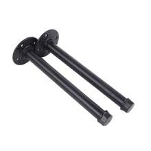 YUNRUX Wooden Wine Rack Wall Metal Wine Cabinet Wine Glass Holder With Glass Holder For Bar - Ginger - View 4