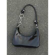 Women Fashion Backpacks - ■黑色包包+肩帶■ - 查看 1