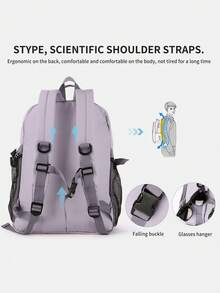 School Backpacks For Teen Girls Boys, Large Capacity Compartment Student Schoolbag Backpack Multiple Pockets Computer Backpack Campus Girl Bookbag For Middle High School College Students, Water Resistant Women Back Pack Travel Business Lightweight Kids Bookbag Backpacks Casual Daypack,Teens Girls Boys Gifts - Multicolor - View 7