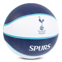 Tottenham Hotspur F.C. Spurs Size 7 Basketball - Blue and White - View 3