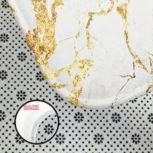 1pc Marble Pattern Anti-Fatigue Floor Mat, Soft Plush Surface, Modern Minimalist Style, Comfortable For Home, Bathroom, Kitchen Decor Entryway Decor Bathroom Kitchen Decor Kitchen Rug - Multicolor 3 - View 8